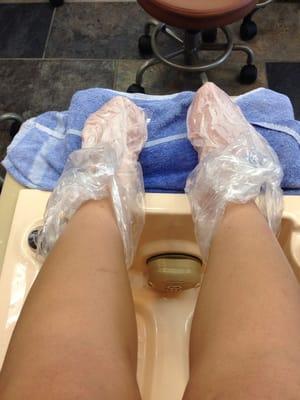 Paraffin Wax! If you're a runner like me you'll really love this!