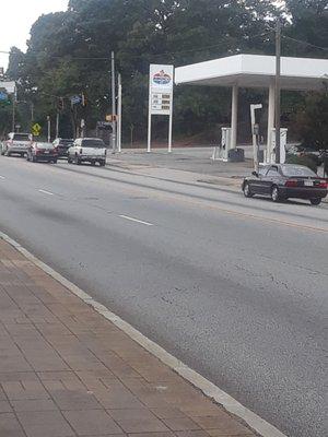 The first new Amoco in the ATL