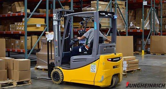 Run 2 Shifts on 1 Charge with Jungheinrich warehouse forklifts