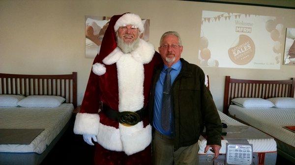 Jay and Santa