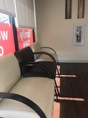 Free Wi Fi area in our waiting rooms.