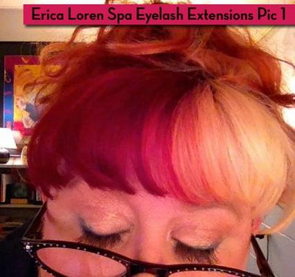 Look at those long beautiful lashes! Thanks Erica!