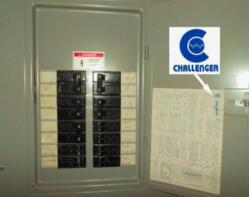 Challenger,Testing  has determined that a mechanical part of these breakers may become detached and and prevent the breaker from functioning