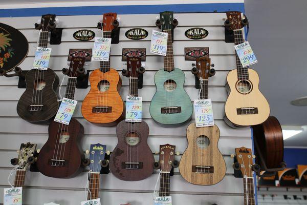 Kala Brand Ukuleles