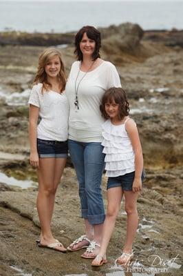 Family photos in Laguna Beach