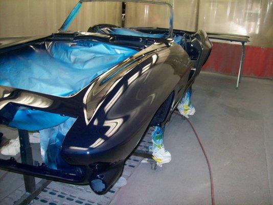 1963 Corvette- refinishing process