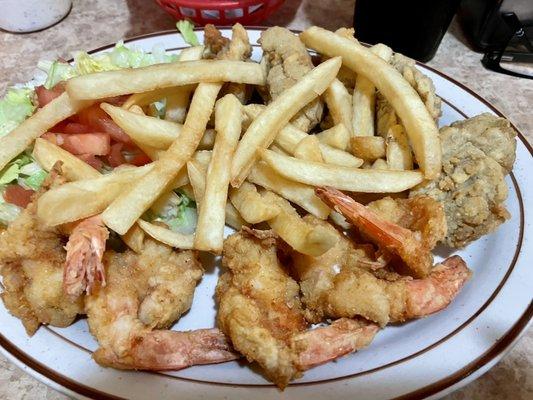 Shrimp and Oysters