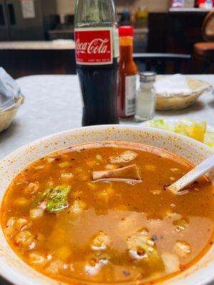 Red pozole.... Yummm