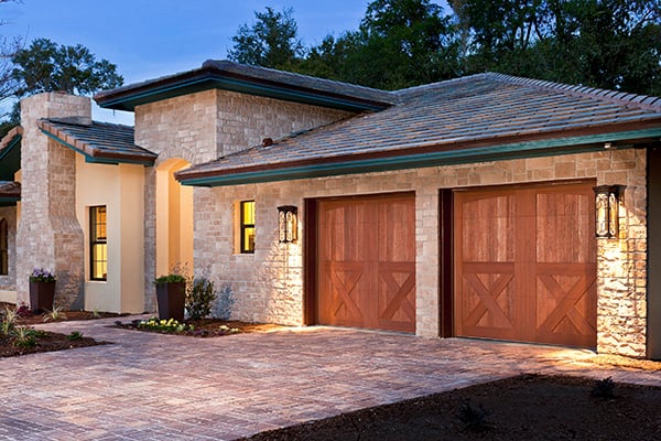 Beautiful Clopay Canyon Ridge garage door.