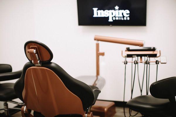 Our Chairs have a built massage feature to make for a very relaxing appointment!