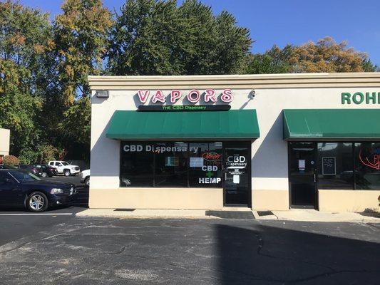 CBD Dispensary Toledo front of store