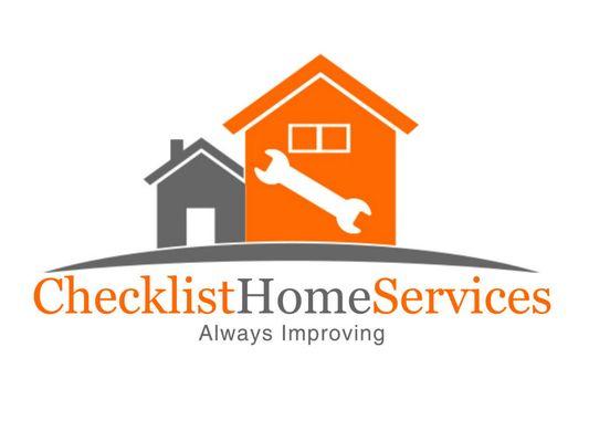 Checklist Home Services - Always Improving - Business Logo