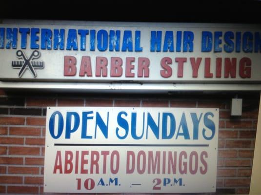 Open Sundays 10:00am-2:00pm