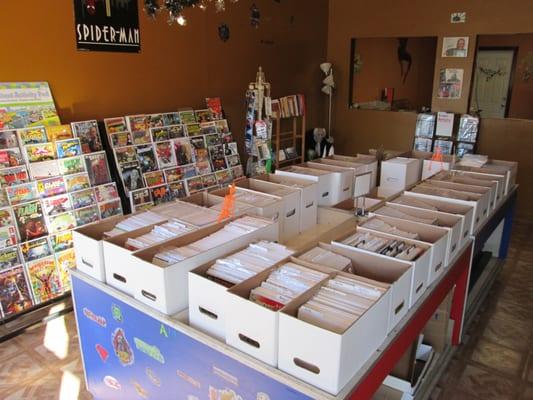 Back issues!  In addition to carrying a full line of current titles, we also have an extensive collection of back issues.