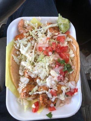 Shrimp taco ... not worth $7