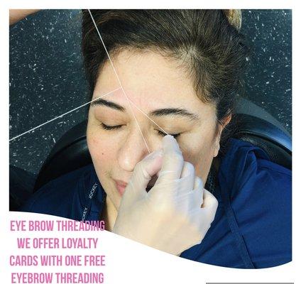 Eye brow threading 
Eye brow tinting 
Book appointment today call /text 7708669850