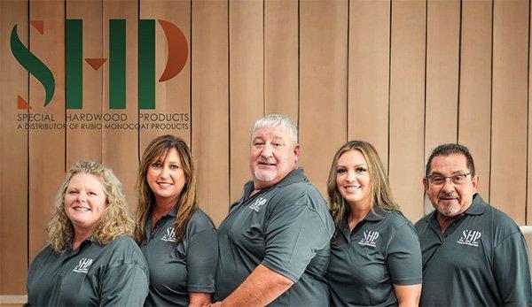 Special Hardwood Products team is ready to help you with your wood floor finishing and wood care maintenance.