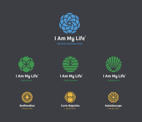 I Am My Life - Logo Suite Design, Brand Identity - by MRC