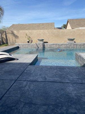 I love my pool by Advanced pools in Hanford.