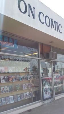 Great store front but dont judge a comic book by its cover.