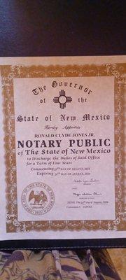 New Mexico Notary Public