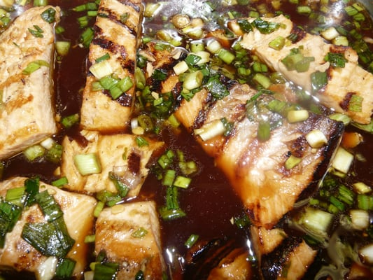 Teriyaki salmon