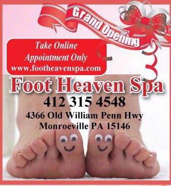 Vote No1 foot reflexology in pittsburgh