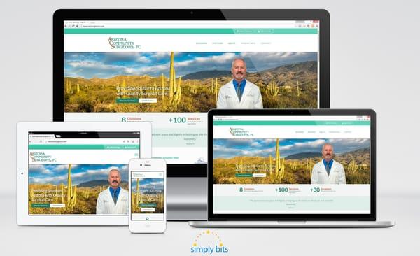 We are proud to announce that we have released the new Arizona Community Surgeons website!