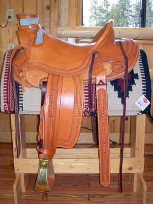 This is one of the saddles we built for a customer.