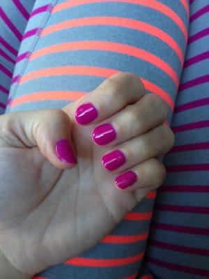 Seriously, gel manicures are perfect.