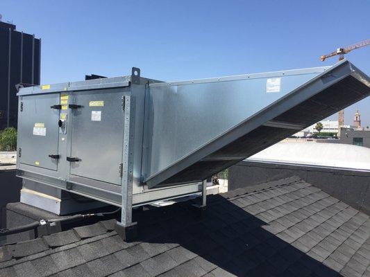 Make up air systems installations and preventive maintenance.