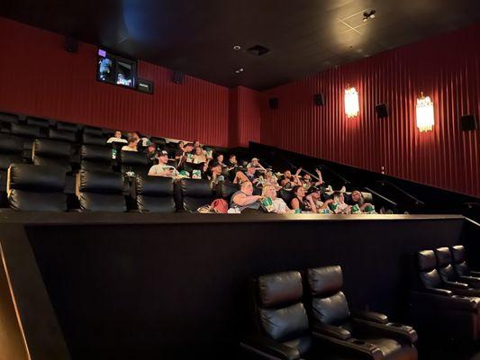 Ability Home Health and Hospice rented out a movie theater for providing excellent care!