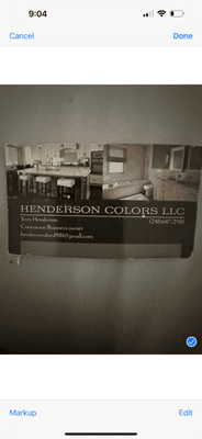 Henderson Colors