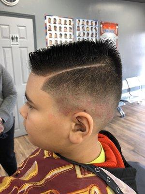 Skin fade comb