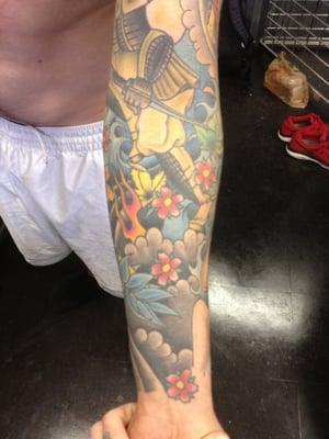 Tattoo By Steve #japanesesleeve #tattooyou