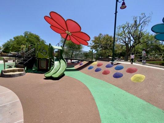 Multiple playgrounds for different age groups