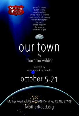 Our Town Opens October 5th!