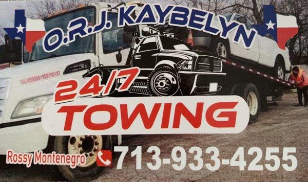 ORJ Kaybelyn Towing