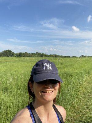 Hiking Rock Springs Conservation Area Prairie