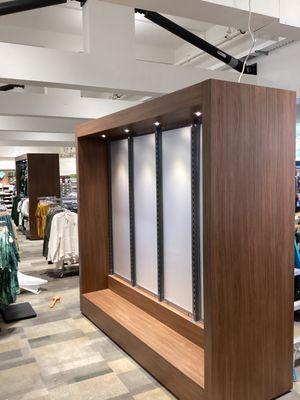 We offer installation services for retail displays.