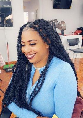 Crochet braids by Thetcher