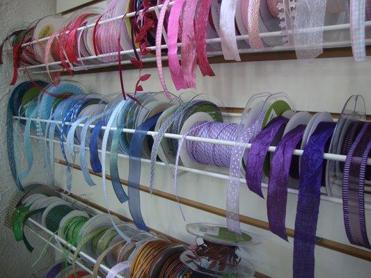 We sell Ribbons by the Yard!