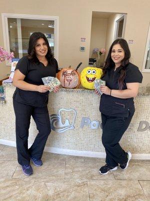 Our pumpkin contest winners!!! Thank you to all our patients who participated