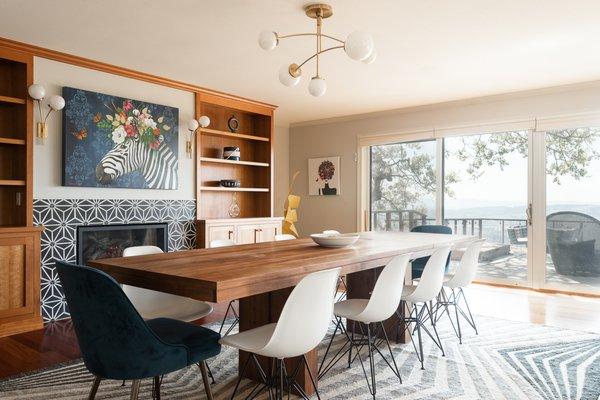 Modern dining room