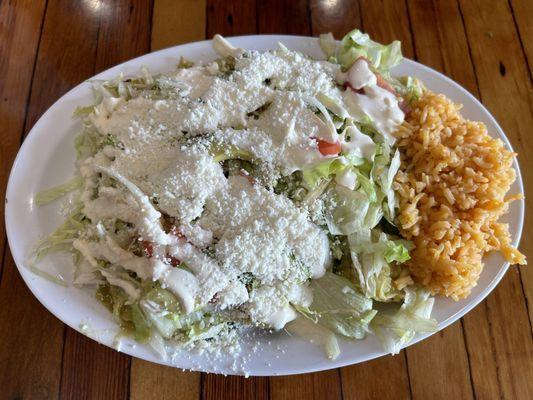 Chicken Enchiladas Verdes @ Tacos El Torito.