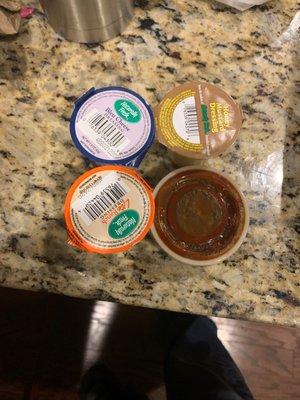 ONLY 4 sauces?