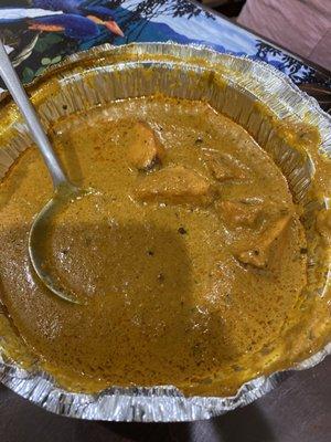 So called butter chicken.