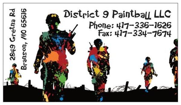 District 9 Paintball