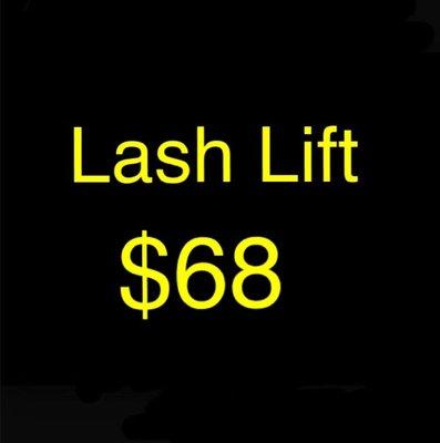 For first clients!( Add tint $88 ) Saturday,Sunday & holidays $75 for lift with tint $95