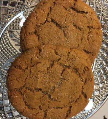 Molasses Ginger Cookies